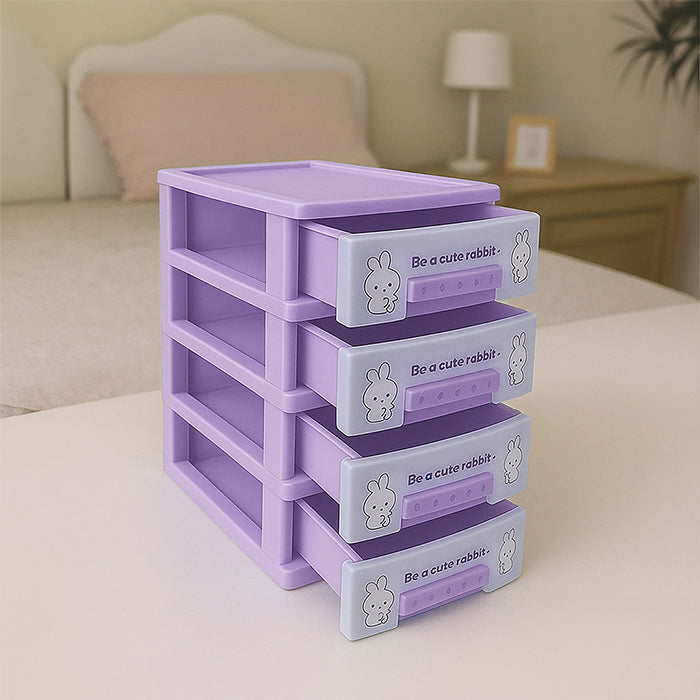 Multi-layer Drawer Type Storage Cabinet Box, Kids Toy Organizer Shelf durable