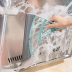 Multifunction Magic Broom, 2-in-1 Universal Wiping Sweeper Durable Eco Friendly Broom with Scraper glass cleaner