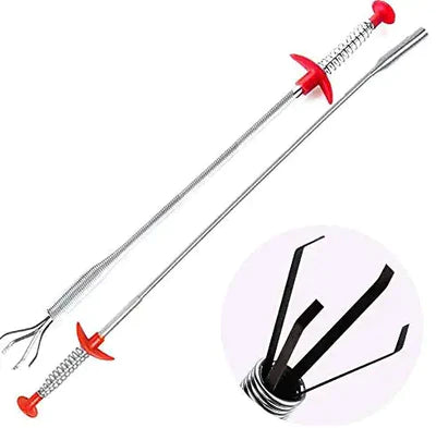 Multifunctional Cleaning Claw, 120 cm Hair Drain Clog Remover Tool for Kitchen Sink, Bathroom Tub, Toilet
