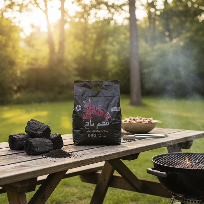Clean-burning charcoal for charcoal grill barbeque and outdoor cooking – Homesouq Qatar