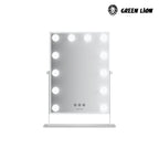 Green Lion Glam Shine Makeup Mirror With LED Lights - White