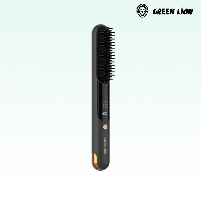 Green Lion Infrared Hair Comb - Black