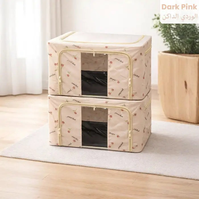 72 L Foldable Wardrobe Clothing Storage Organizer Bag