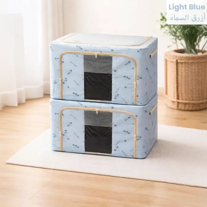 72 L Foldable Wardrobe Clothing Storage Organizer Bag