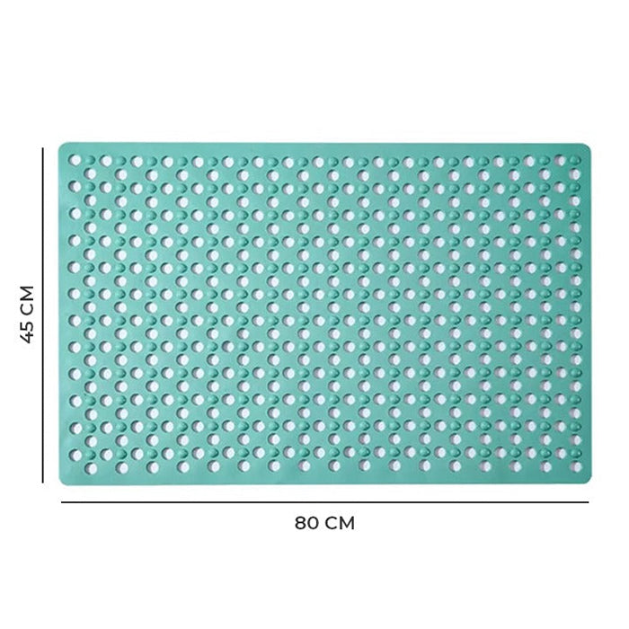 Non slip extra long bathroom shower mat dimensions