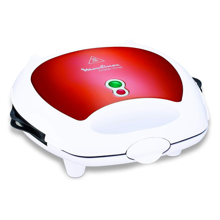 Portable sandwich maker with non-stick plates for simple home cooking from Homesouq Qatar