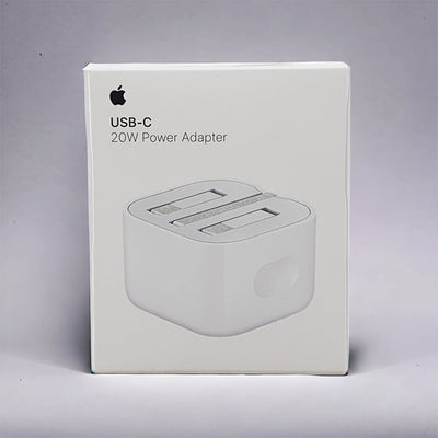 Apple USB-C 20W power adapter retail packaging box Qatar
