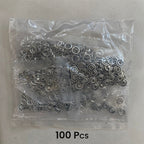 One Press Quick Button Fitter Plier, Stainless Steel Thickened Snap Button Fixer 100pcs