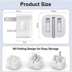 Apple USB-C 20W Power Adapter charging block for fast iPhone charging in Qatar Homesouq
