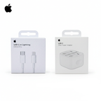 Apple USB-C 20W power adapter and 2m cable packaging for charger adapter USB C Qatar.