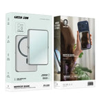 Green Lion Mirror Bank 10000mAh MagSafe power bank original retail box PD 20W fast charging Homesouq Qatar