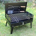 BBQ Grill with built-in grill toaster for easy outdoor cooking, durable design from Homesouq Qatar
