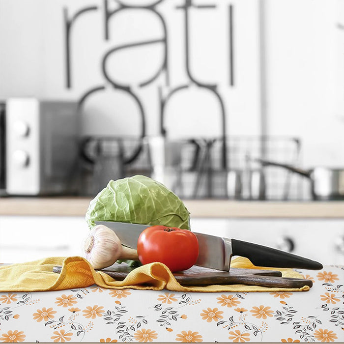 PEVA Waterproof Table Cover Cloth for 6 Seater Dining Table durable
