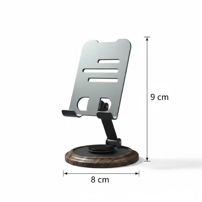 Compact mobile stand with 8 cm base and 9 cm height ideal for stable phone support in Homesouq Qatar
