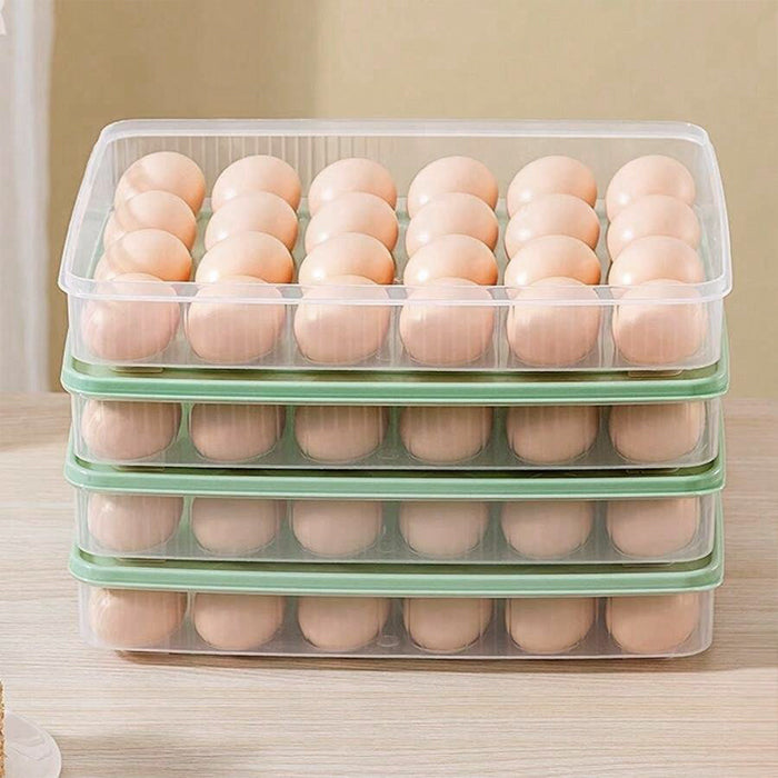 Plastic Egg Storage Box, Egg Storage Box Household Eggs Box large capacity