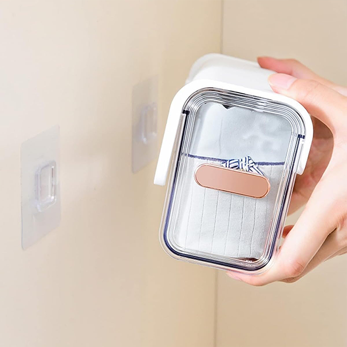 Plastic Punch-Free Multifunctional Seasoning Storage Box | Switchable durable