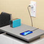 Porodo 33W PD GaN Quick Charger powers up to 60% in just 35 mins UK 3-Pin Plug
