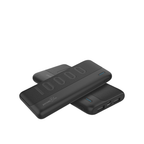 Porodo Blue 10000mAh Slim Power Bank features dual USB-A outputs and quick charge tech Dual USB-A Output Type-C Input
