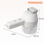 hand held food choppers, chopper white manual design, compact food hand chopper for quick chopping Qatar