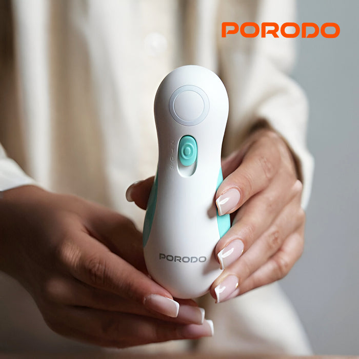 Porodo Lifestyle Baby Bail Trimmer, 360 Gentle Rotation, Integrated Night Light