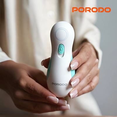 Porodo Lifestyle Baby Bail Trimmer, 360 Gentle Rotation, Integrated Night Light