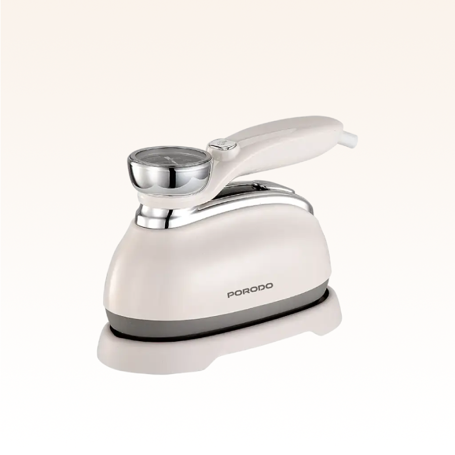 Porodo Lifestyle Retro Thermometer Steam & Heat Iron - White
