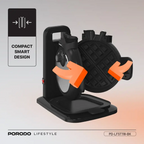 Porodo Lifestyle Vertical Waffle Maker features a compact 800W design with a 210mL compact and smart design