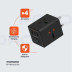 Porodo Most Reliable and Efficient Power Solution is a unique power block designed to work AC Outlets
