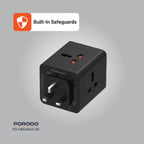 Porodo Most Reliable and Efficient Power Solution is a unique power block designed to work Built-In Safeguards
