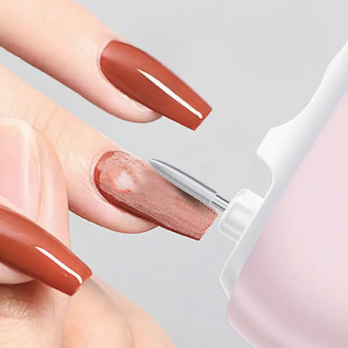 Porodo Multi-Function Electric Nail Clipper with Dual-Speed Settings for Trimming Polishing Durable
