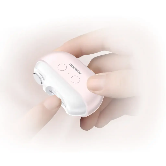 Porodo Multi-Function Electric Nail Clipper with Dual-Speed Settings for Trimming Polishing safety