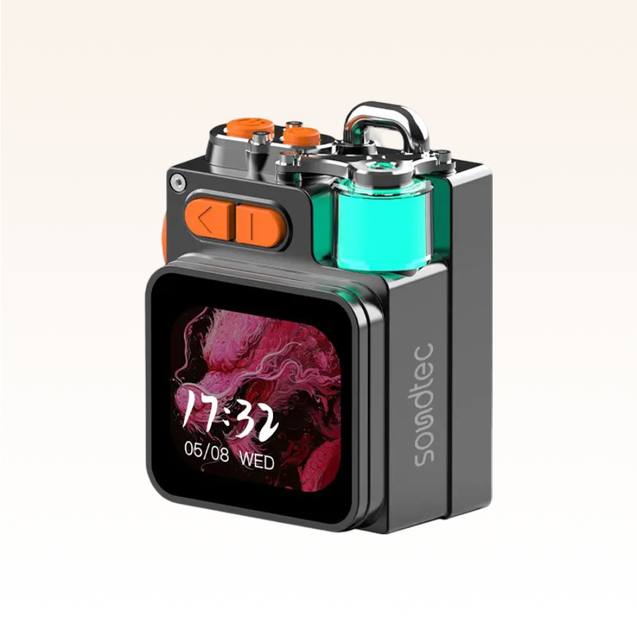 Porodo Pocket Elite Speaker delivers HiFi sound, 5W output, Bluetooth 5.4, and a 2.64" touch screen