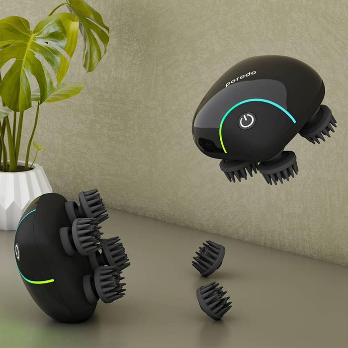  Porodo Scalp Massager helps prevent hair loss and promote healthier hair growth durable