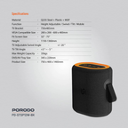 Porodo Soundtec Rave Speaker delivers powerful sound with a 12W output, 8-hour playtime Specifications