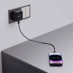 Porodo Super-Fast Wall Charger offers dual USB-C ports with up to 35W combined output Short Circuit Protection

