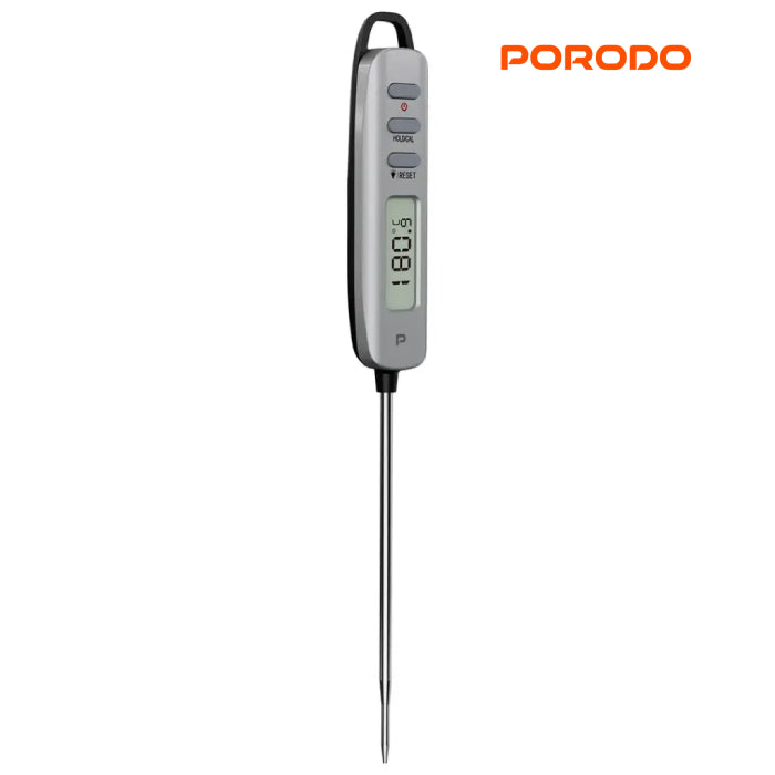 Porodo digital thermometer for accurate cooking, meat thermometer waterproof design – Homesouq Qatar