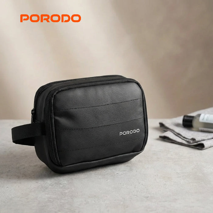 Porodo pouch bag organizer pouch for cables and travel essentials – Homesouq Qatar