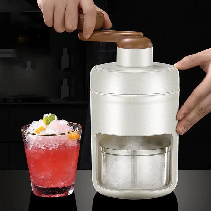 Portable Manual Ice Crusher or Grinder For Drinks - Home Office Use