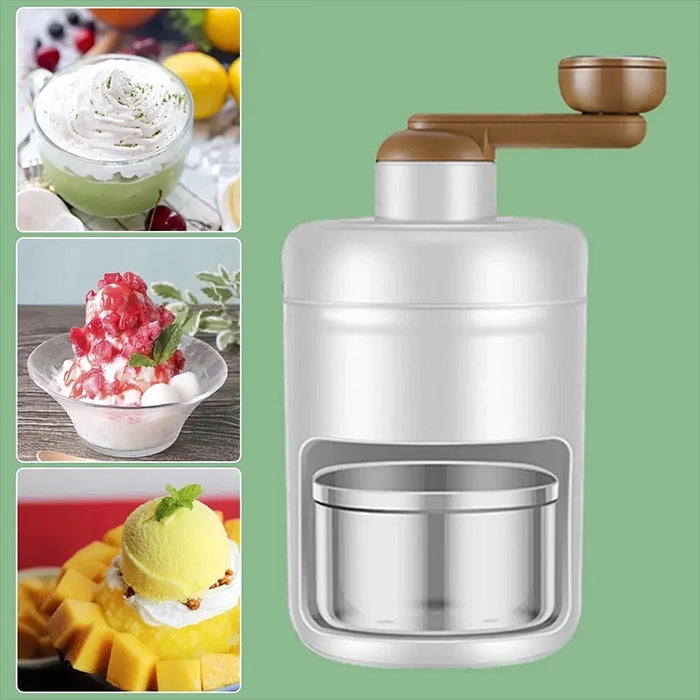 Portable Manual Ice Crusher or Grinder For Drinks - Home Office Use easy crusher
