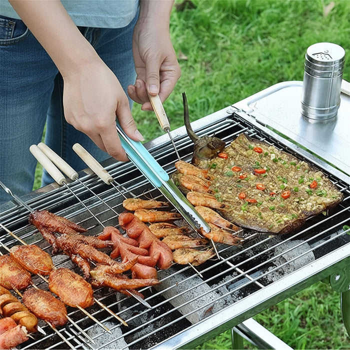 Homesouq Qatar BBQ Grill built for efficient barbecue grilling with a sleek, portable outdoor design