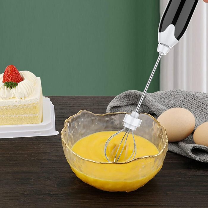 Portable Electric Milk Frother Handheld,Rechargeable, 3 Gears, Multifunctional Coffee Frother Durable