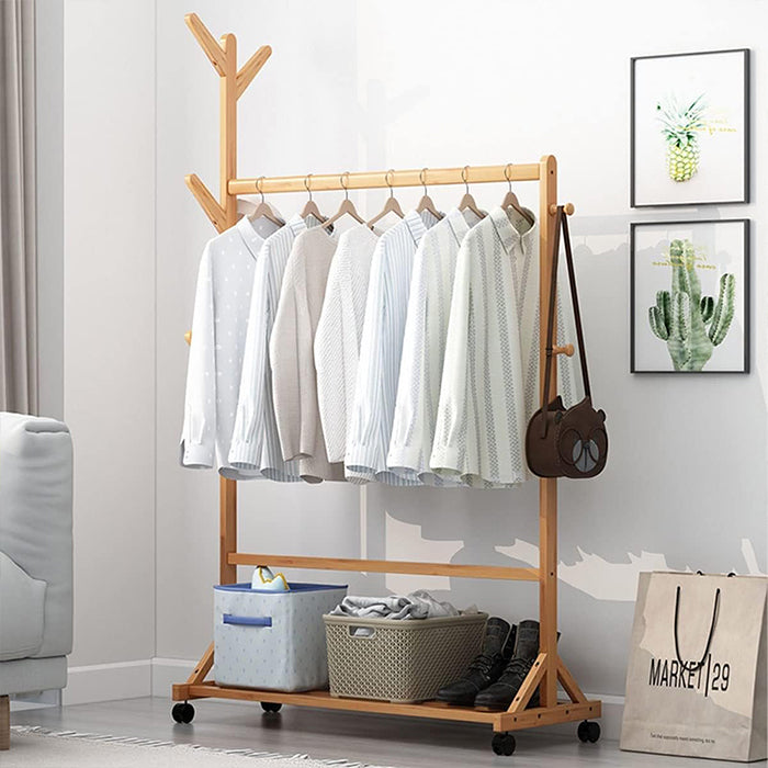 Portable clothes rack for home storage, sleek garment hanger stand by Homesouq Qatar clothes hanger stand