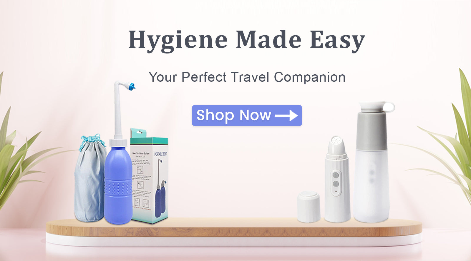 Portable Handheld Bidet Spray - Portable Shataf For Travel - 650 ml
hygiene easy  