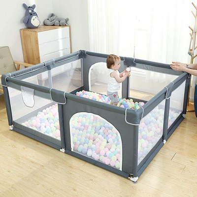 Portable Large Baby Fence Area, Large Baby Playpen, Anti-Slip Play Yard For Toddlers super safe design
