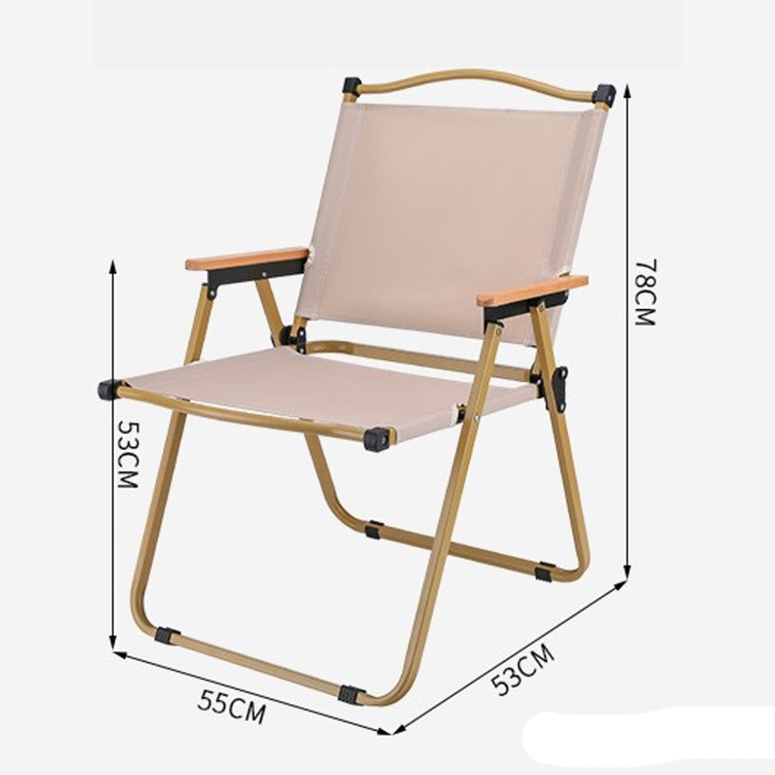 Durable Chair, outdoor furniture styled as a lightweight camping chair offering comfortable support outdoors Qatar