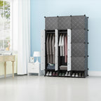 Clothes wardrobe organizer designed for tidy wardrobe storage and easy access, smart storage organizer Homesouq Qatar