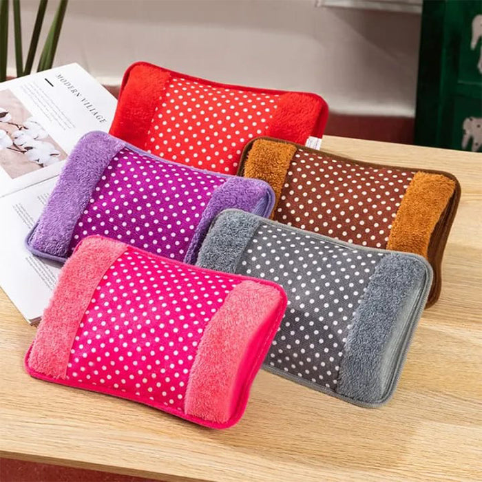 Rechargeable Electric Hot Water Bottle Hand Warmer Heater Bag for Winter heating pad