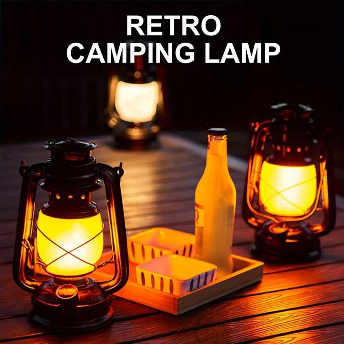 Bright camping light portable solution for balcony use and outdoor lantern lighting from Homesouq Qatar