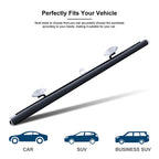 Retractable Car Sun Shades - UV Protection Roller Blinds for Car Windows, Privacy Curtain, and Heat Shield fits it perfectly