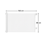 Tumbler,Baby safety gate with retractable baby gate design providing a secure, adjustable barrier for infants Qatar